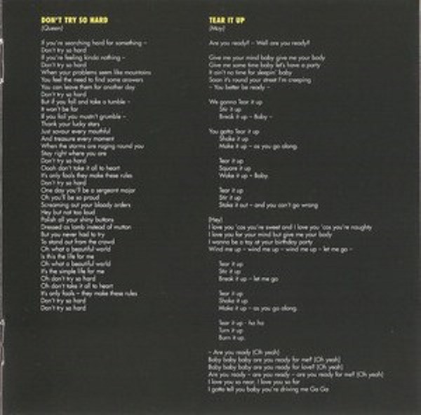 Queen  Deep Cuts : Booklet 5